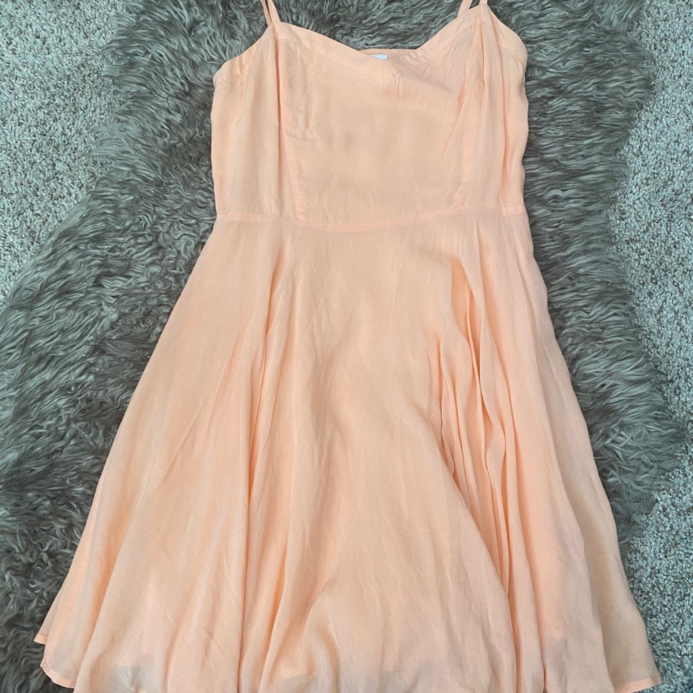 Coral talulu Aritzia dress